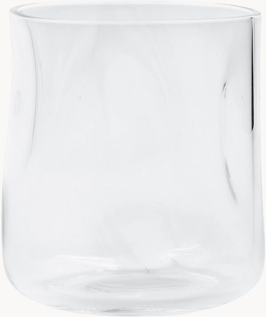 Set di 4 bicchieri in vetro soffiato Sand