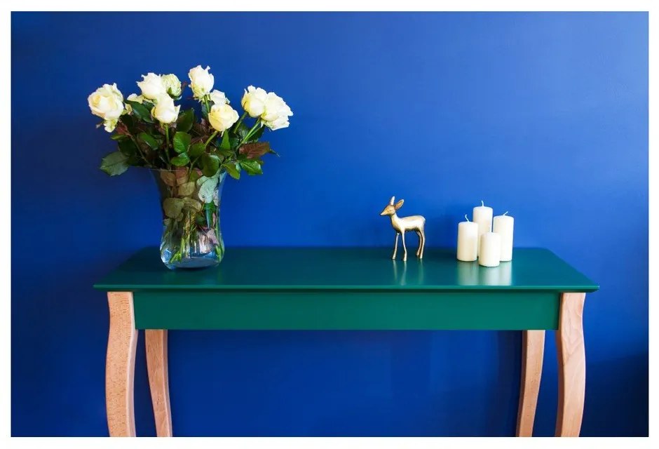 Tavolino Console grigio chiaro, lunghezza 105 cm - Ragaba