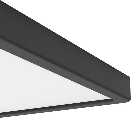 Eglo 901375 -LED RGBW dimmerabile plafoniera da bagno FUEVA-Z LED/13,5W/230V 29,5cm IP44 nero