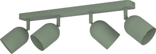 Eglo 44135 - Faretto TILSTON 4xE14/40W/230V verde