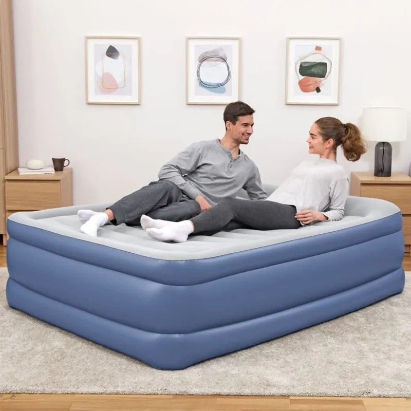 Bestway Letto Doppio Elettrico 203x152x61 cm Gonfiabile e Camping 67690