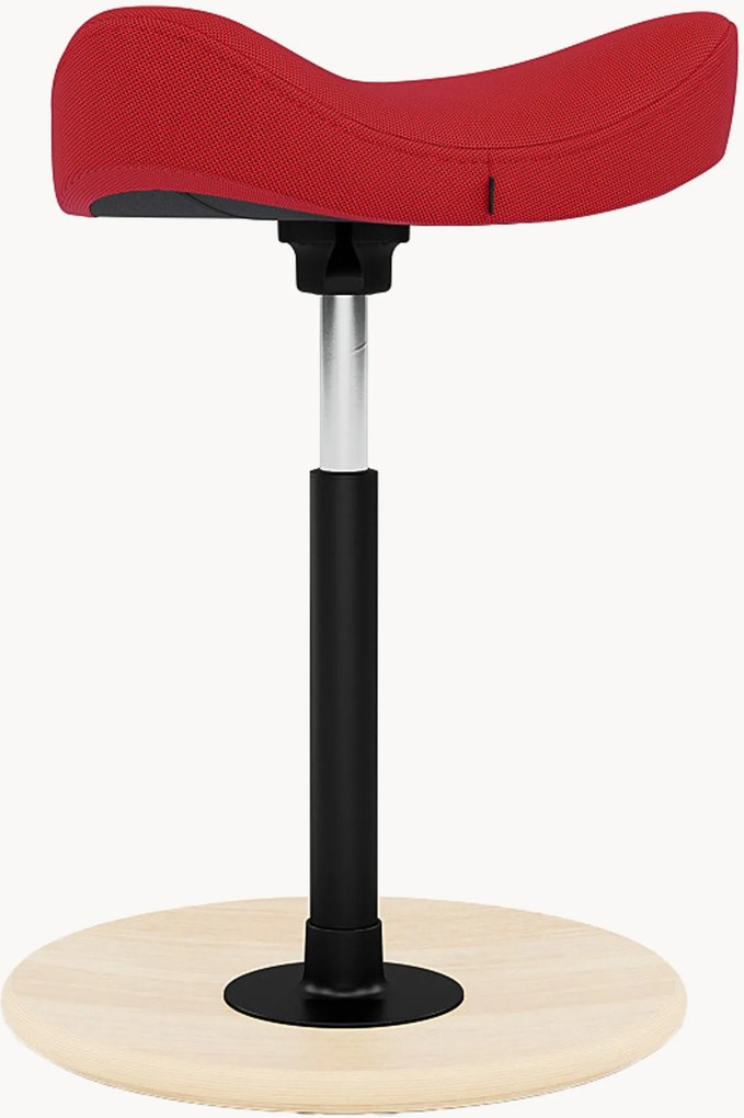 Sgabello da ufficio ergonomico imbottito Move, regolabile in altezza