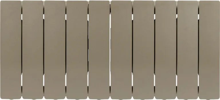 Termosifone in alluminio 10 elementi interasse 350 mm PRODIGE MODERN bronze