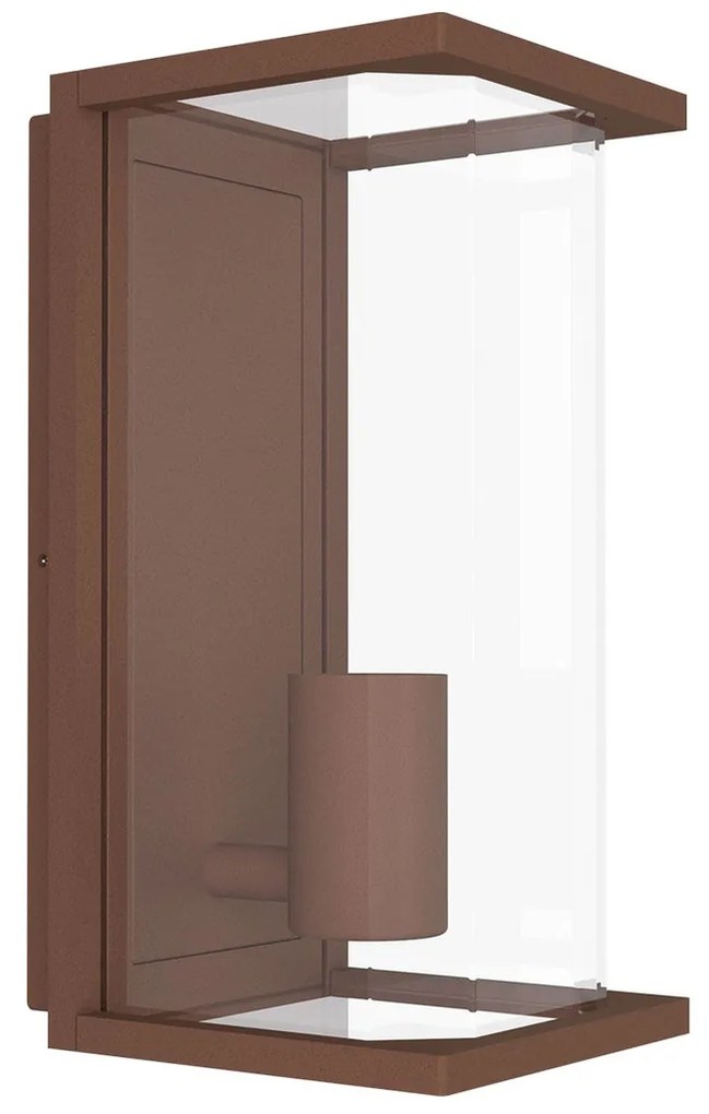 Applique Corten Mattone E27 IP54 per Esterni - Serie PRISM