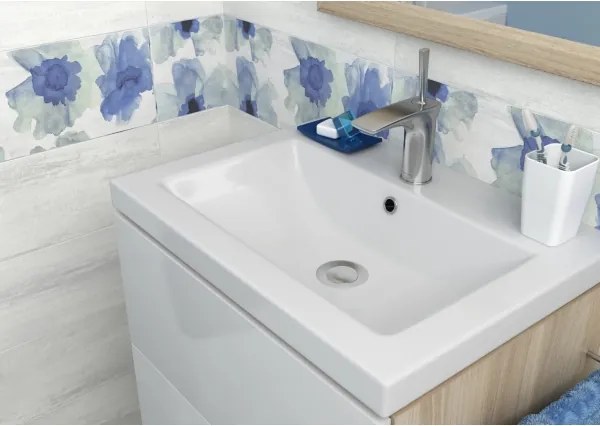 Cersanit K32-002-BOX - Lavabo da incasso COMO 40x50 cm ceramica/bianco lucido
