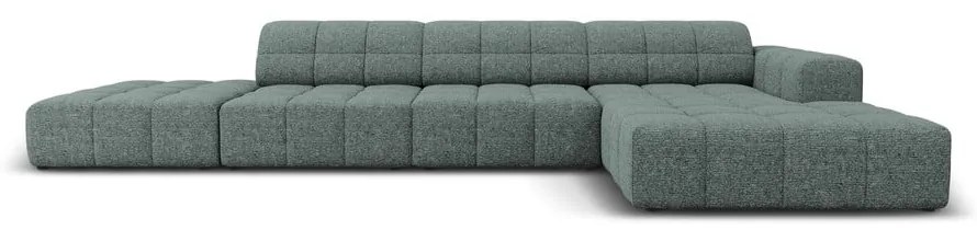 Divano angolare turchese (angolo destro) Chicago - Cosmopolitan Design