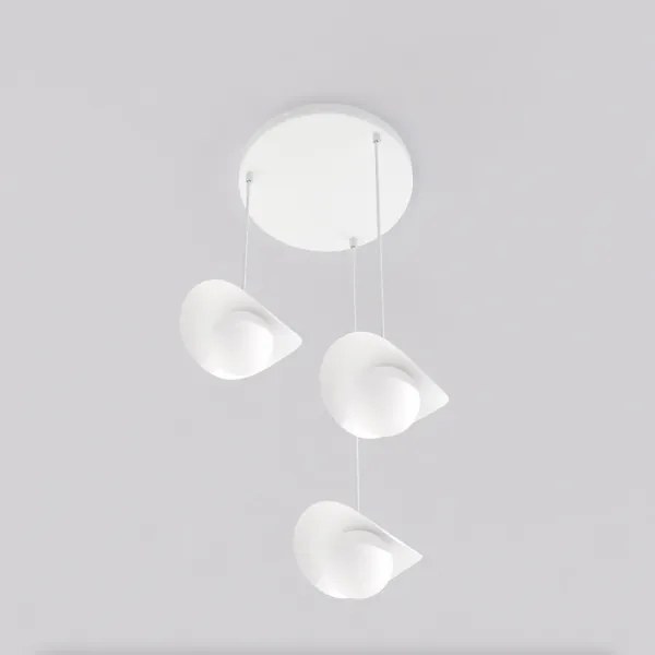 Lampadario sospeso su cavo RITUAL 3xG9/8W/230V bianco