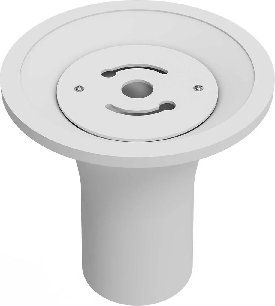 Plafoniera LED GU10 e GU5.3 in Gesso Pitturabile Rotonda Ø167x170mm