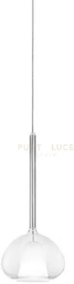 Beba sospensione 1 luce attacco g9 vetro trasparente d.15cm rosone ...