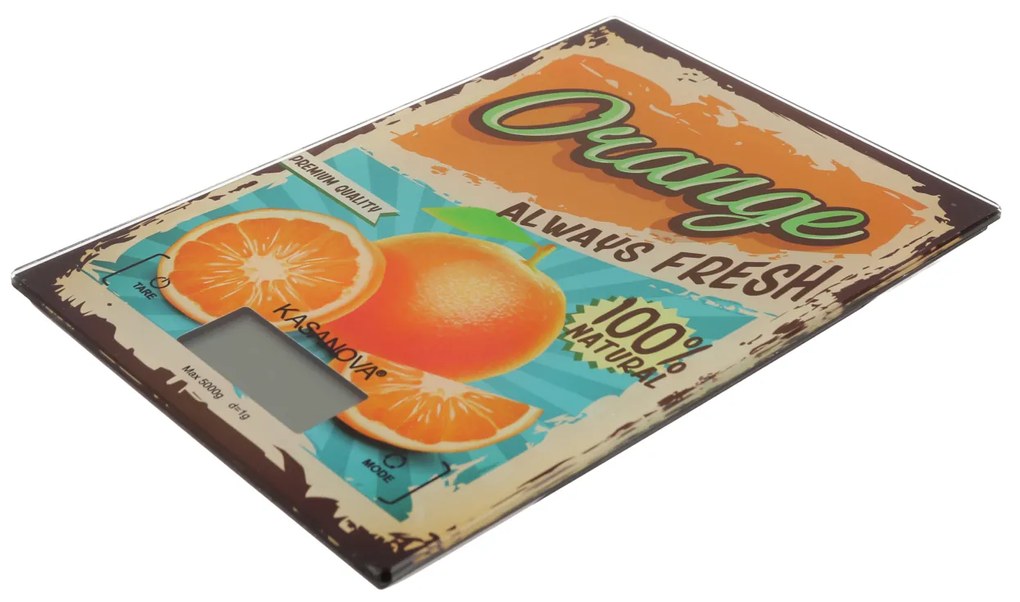 Bilancia da cucina digitale arance 5 kg