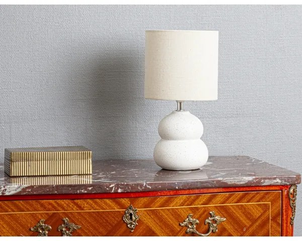 Cottex 8000120-5000 - Lampada da tavolo LUCIE 1xE14/8W/230V colore crema