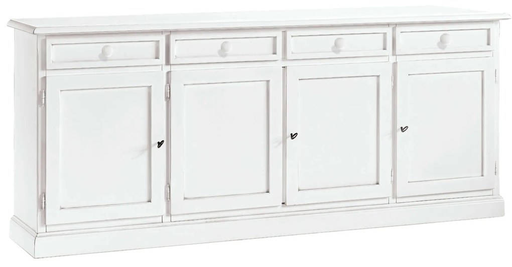 CECILY - credenza in legno cm 205 x 42 x 86 h