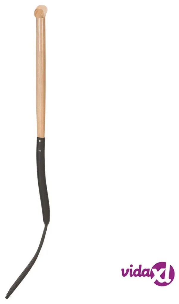 vidaXL Forca da Giardinaggio con Presa a T Acciaio e Legno Duro