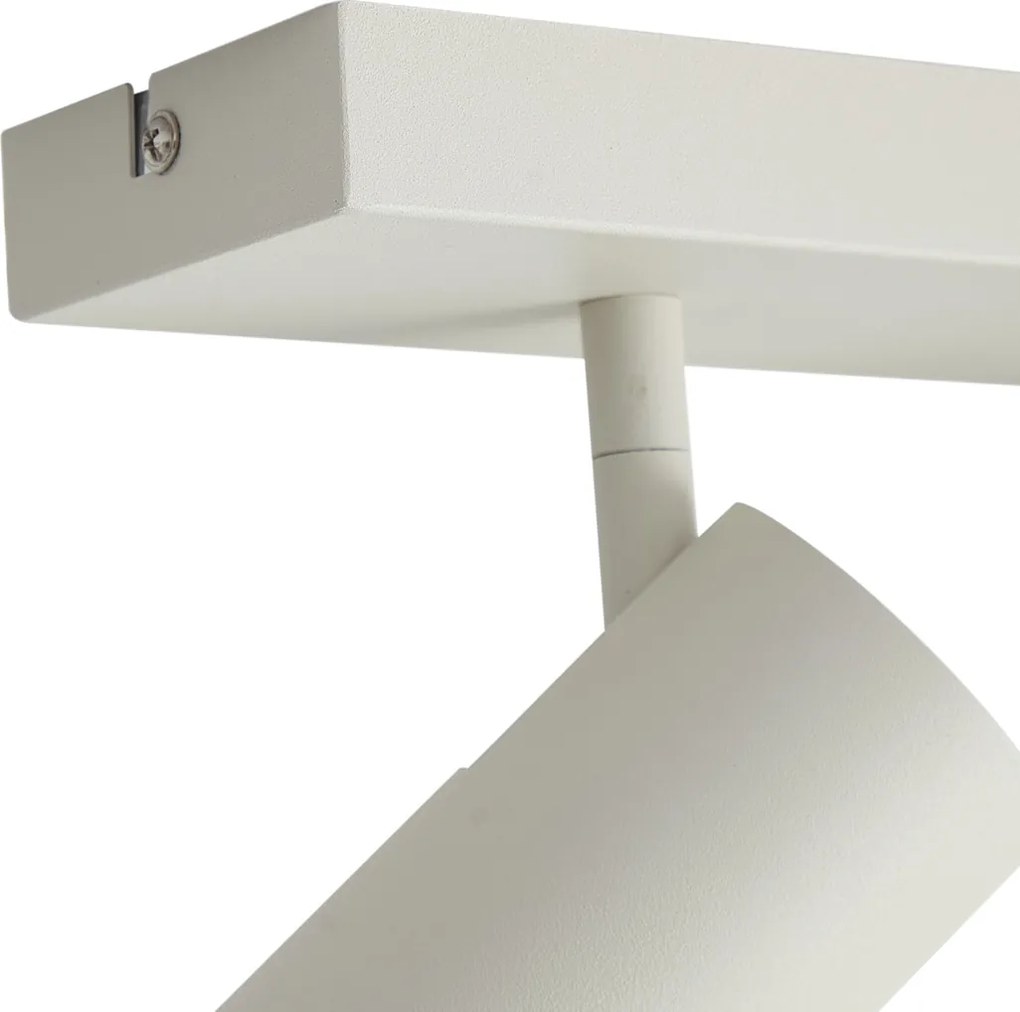 Faretto da soffitto moderno beige 2 luci regolabile - Renna