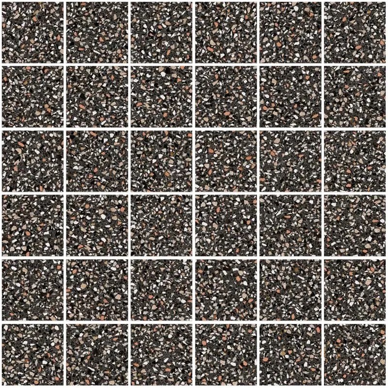 Mosaico 30x30 Effetto Marmo Rettificato In Gres Porcellanato Dark Ceramica Sant Agostino Newdeco CSAMMNDD30