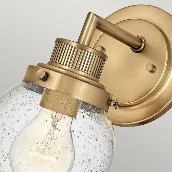 Quintiesse QN-POPPY1-HB-BATH - Applique da bagno POPPY 1xE27/60W/230V IP44 dorata