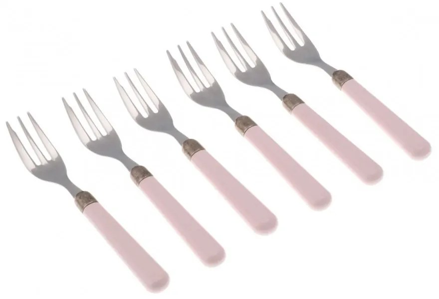 Forchette da Dolce Set 6pz - Osteria Posate Colorate Moderne