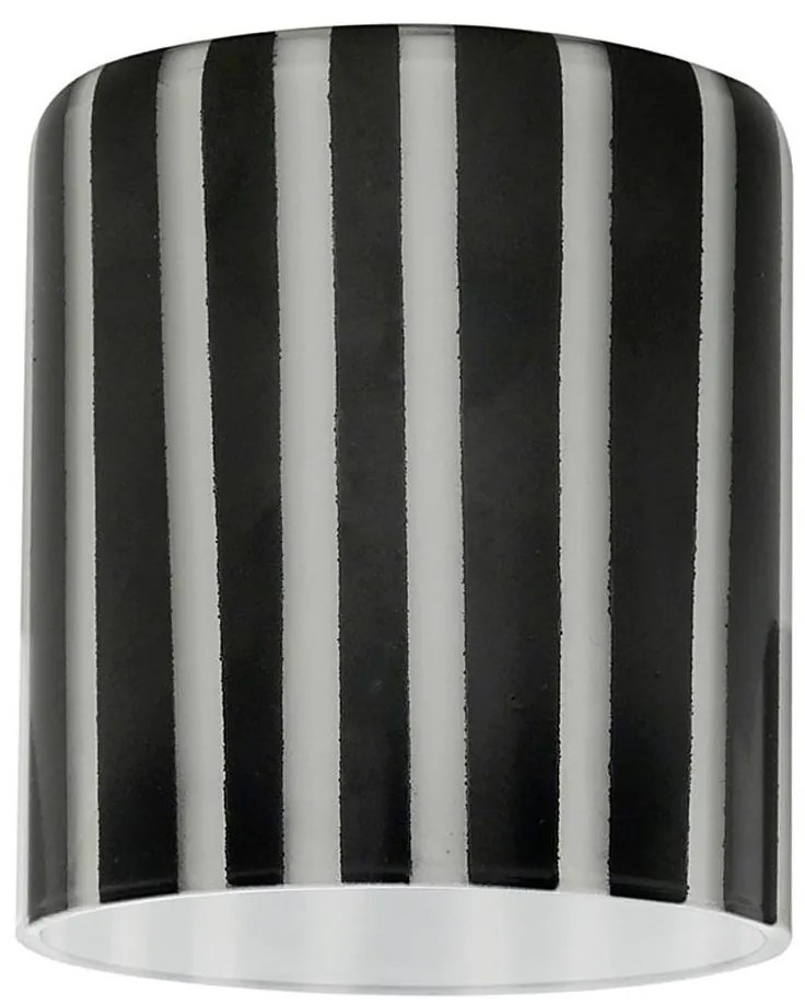 Eglo 90858 - Paralume MY CHOICE E14 diametro 7 cm bianco e nero