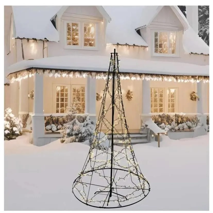 Decorazione natalizia a 480 LED, 230 V, IP44, 180 cm