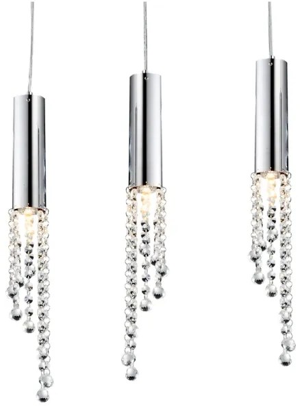 Lampadario LED a sospensione con filo DUERO 3xLED/3W/230V