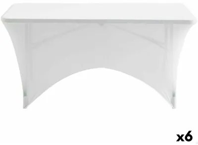 Tappeto da gioco Aktive Tavolo Bianco Accessori Veicoli Autostrada 122 x 76 x 61 cm (6 Unità)