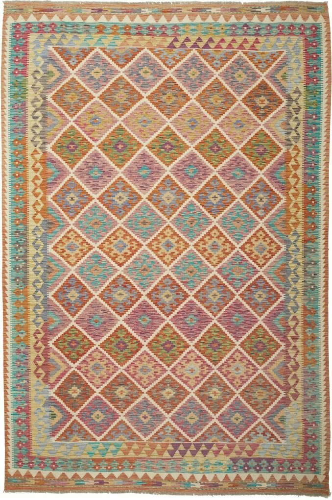 Kilim Tappeto 300 x 200 (Pakistan) Tessuto A Mano