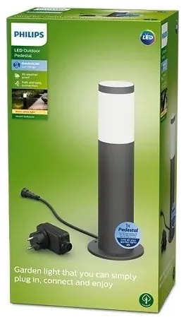 Philips - Lampada LED esterna UTRECHT LED/24W/230V 2700K IP44