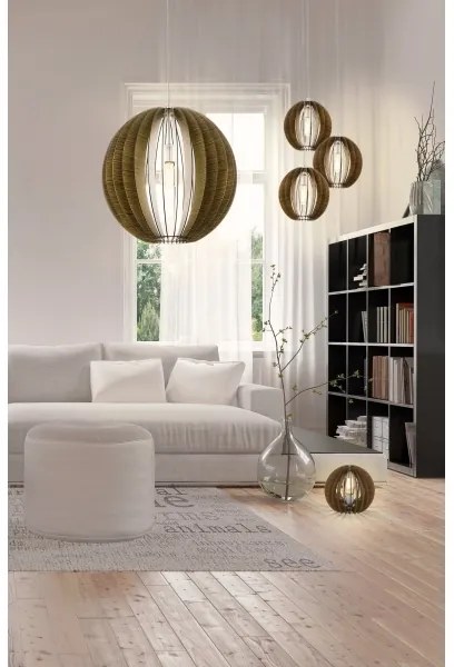 Eglo 94635 - Lampadario COSSANO 1xE27/60W/230V