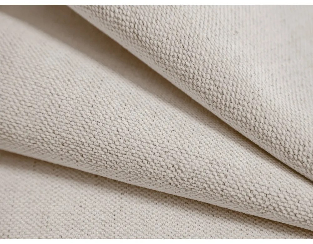 Letto matrimoniale imbottito color crema con contenitore/senza testiera con rete inclusa 200x200 cm Susan – Micadoni