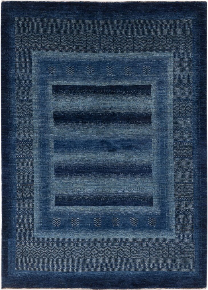 Loribaft Tappeto persiano 230 x 170 Blu (Iran) Annodato A Mano