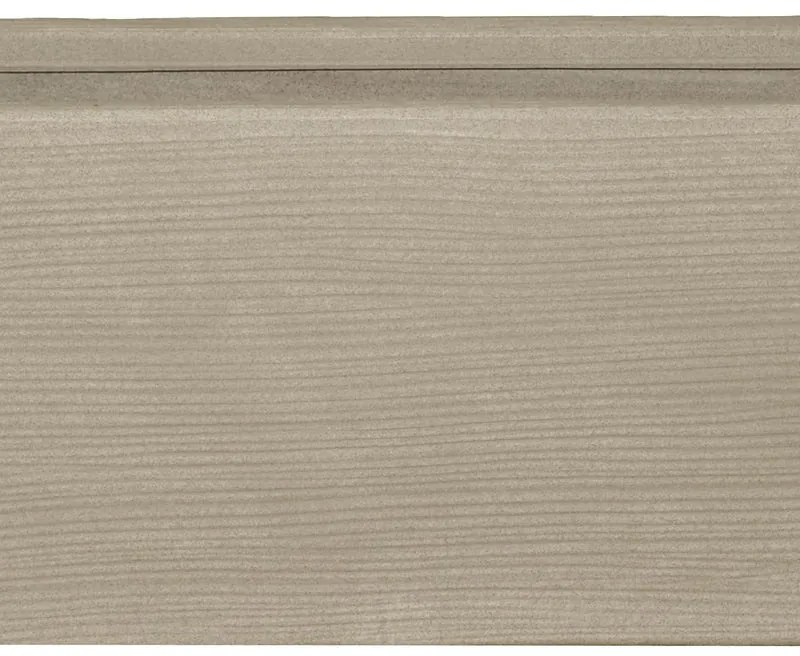 Fioriera SHABBY in polietilene beige H 30 cm L 79 x P 35 cm