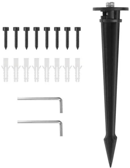 Set di prolunghe LED RGBIC Proiettore da esterno dimmerabile LED/4W/230V 3000-6500K IP65 Wi-Fi Tuya