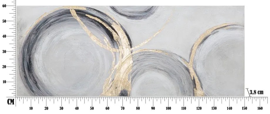 Dipinto 150x60 cm Circly - Mauro Ferretti