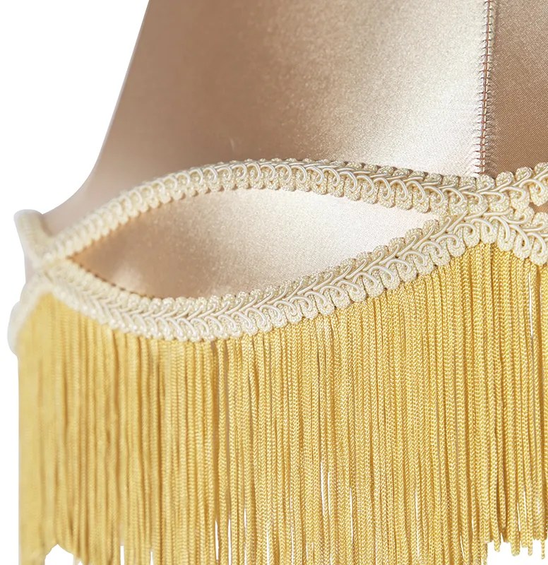 Paralume in seta oro 45 cm - Granny