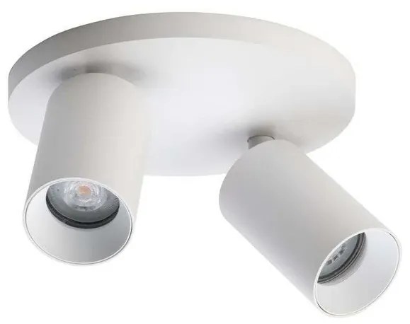 SpotOn Circle2 Applique da Parete/Soffitto Bianco - Antidark