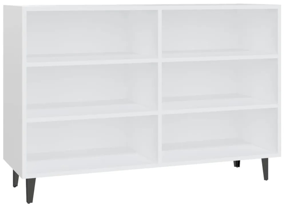 Credenza bianca 103,5x35x70 cm in truciolato