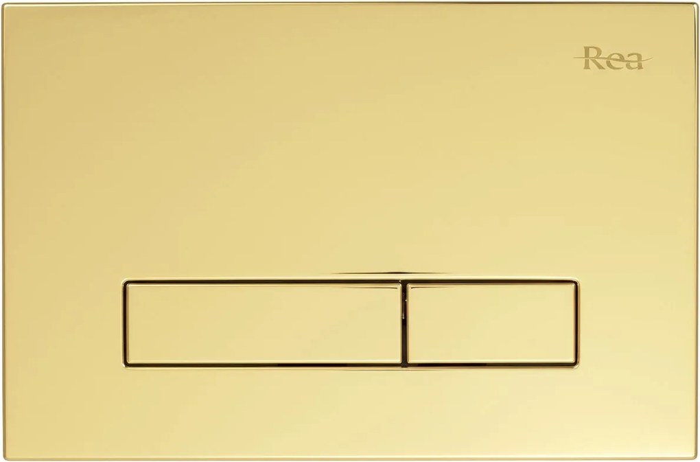 Pulsante per supporto set da incasso WC Rea HD K011A-Q Gold