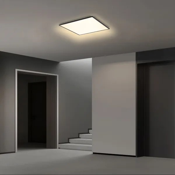 Brilagi - Pannello LED dimmerabile SLIMFRAME LED/36W/230V 45x45 cm nero + telecomando