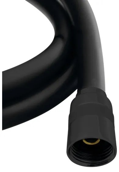 Sapho - Flessibile doccia SOFTFLEX 150 cm nero opaco