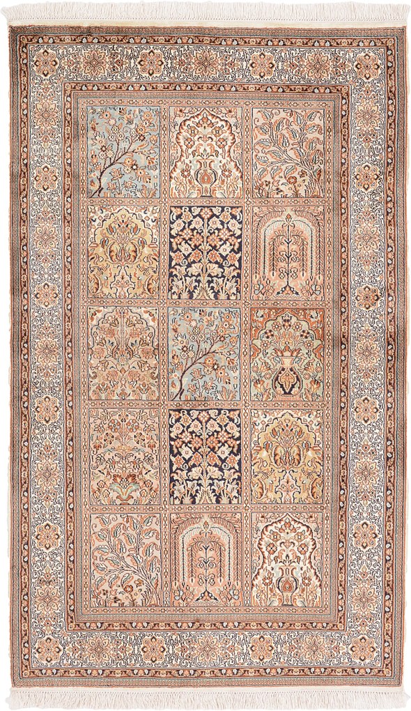 Cashmere Silk Tappeto 160x100 (Indian) Annodato A Mano