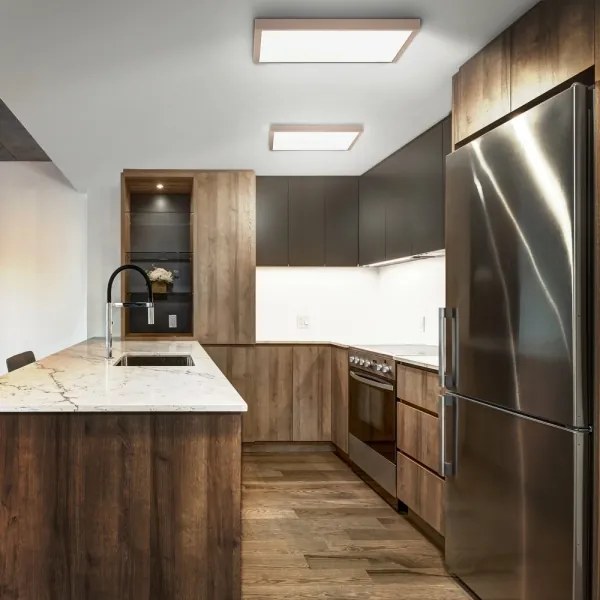 Brilagi -Plafoniera LED da bagno FRAME LED/50W/230V 60x60 cm IP44 beige