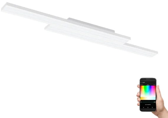 Eglo 31713-Plafoniera dimmerabile RGBW SALITERAS-Z LED/20,4W/230V bianco