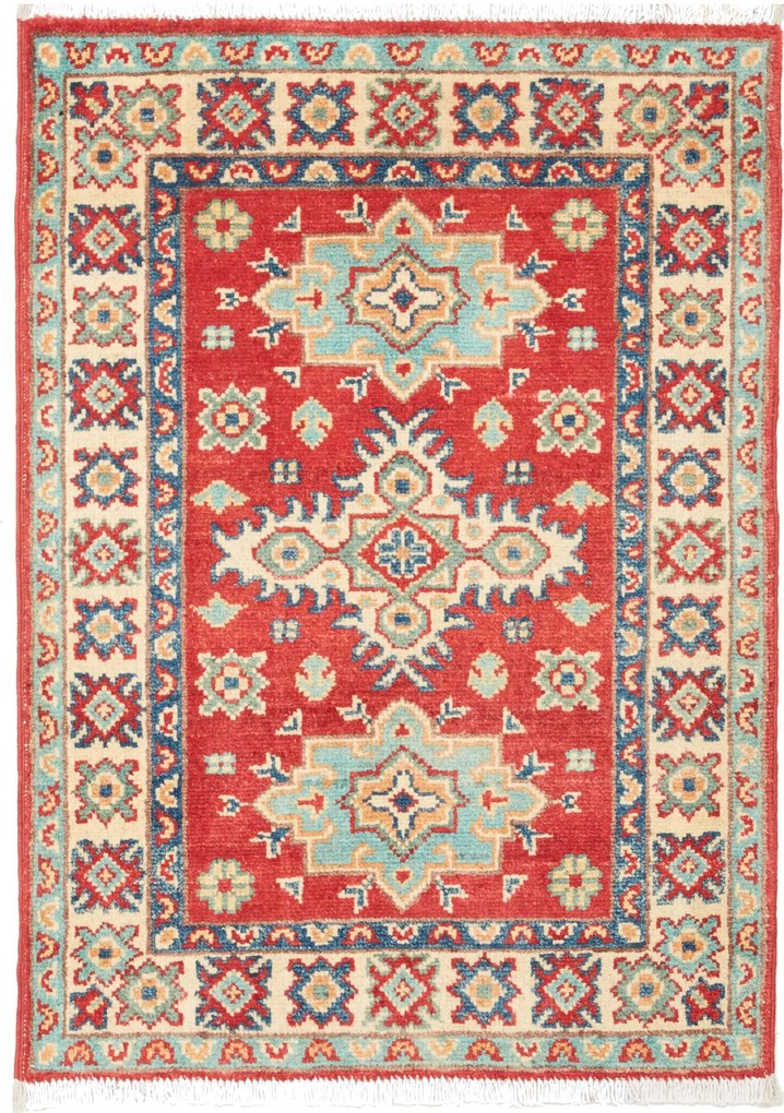 Kazak Tappeto orientale 80x60 (Pakistan) Annodato A Mano