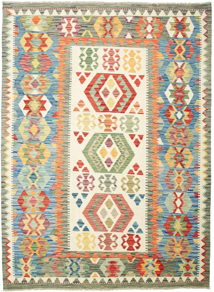 Kilim Tappeto 230x170 (Pakistan) Tessuto A Mano
