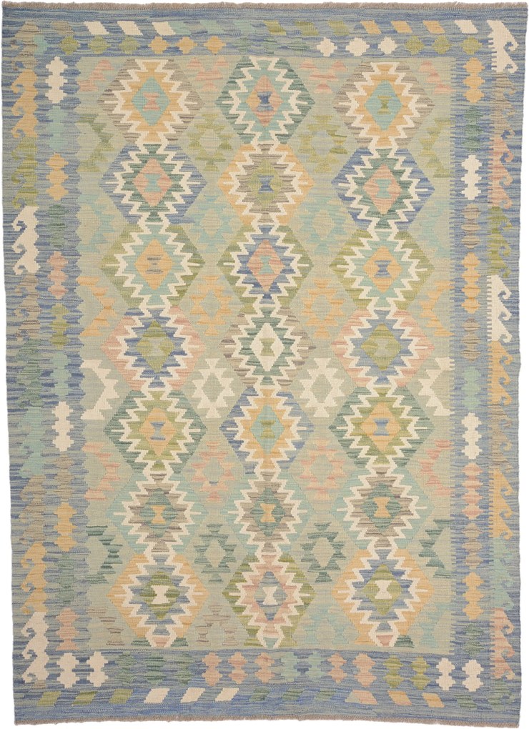 Kilim Tappeto orientale 240 x 180 (Pakistan) Annodato A Mano