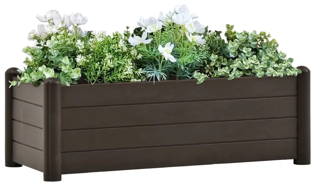 Letto Rialzato Da Giardino İn Pp Moca 100x43x35 Cm /