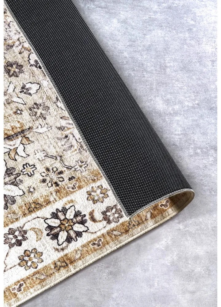 Tappeto beige 120x160 cm Saveh Cream Gold - Elle Decoration