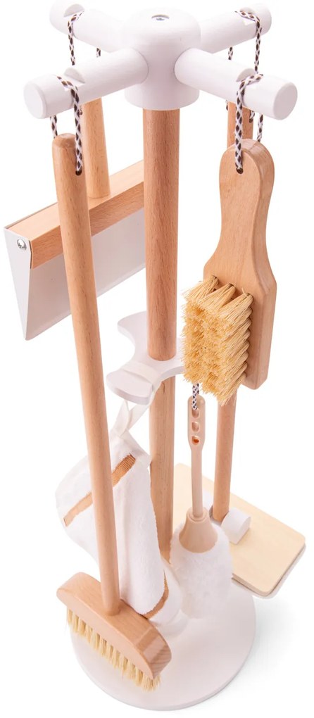 Set di pulizie in legno per bambini