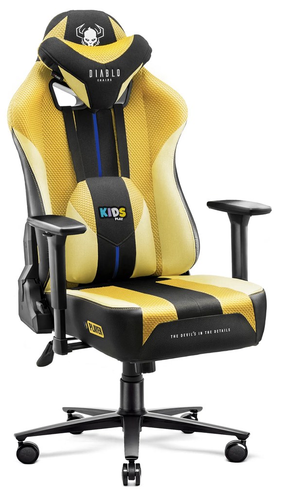 Sedia Da Gaming Diablo X-Player 2.0 In Materiale Kids Size: Dark Sunflower