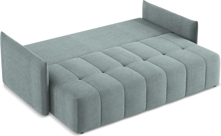 Divano blu allungabile/con contenitore 225 cm Moku – Makamii